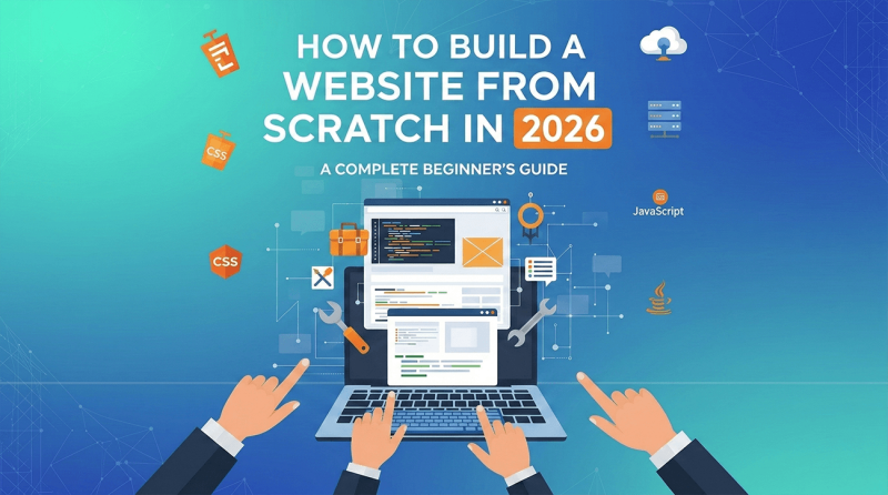How to Build a Website from Scratch in 2026: A Complete Beginner's Guide