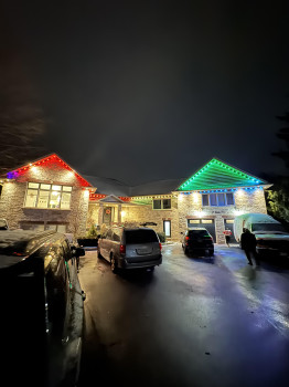 Christmas Light Installation