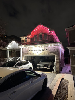 Christmas Light Installation