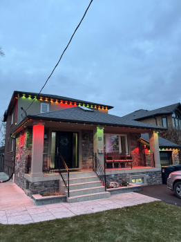 Christmas Light Installation