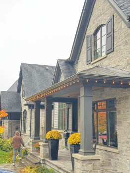 Christmas Light Installation