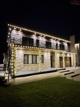 Christmas Light Installation