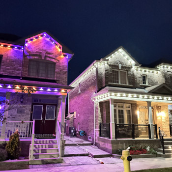 Christmas Light Installation