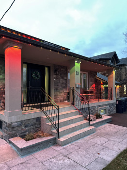 Christmas Light Installation