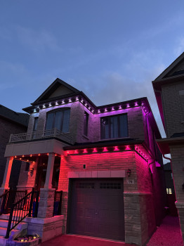 Christmas Light Installation