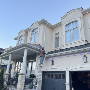 Christmas Light Installation