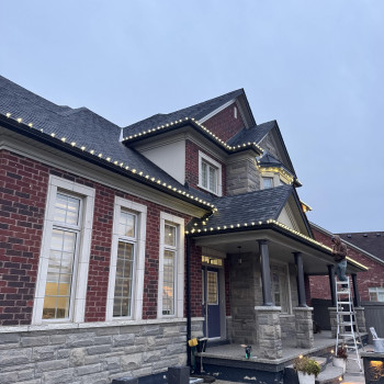 Christmas Light Installation