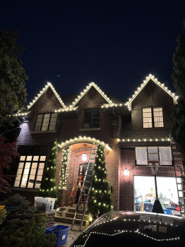 Christmas Light Installation