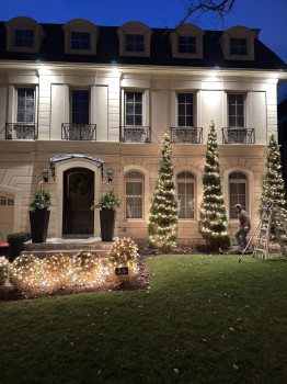 Christmas Light Installation