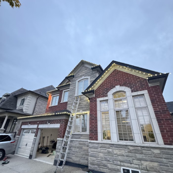 Christmas Light Installation