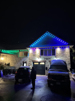 Christmas Light Installation