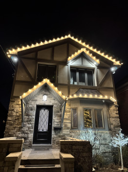 Christmas Light Installation