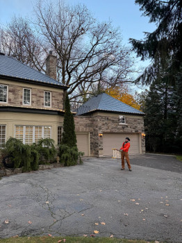 Christmas Light Installation