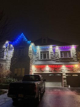 Christmas Light Installation