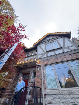 Christmas Light Installation