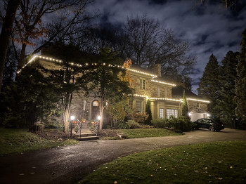 Christmas Light Installation