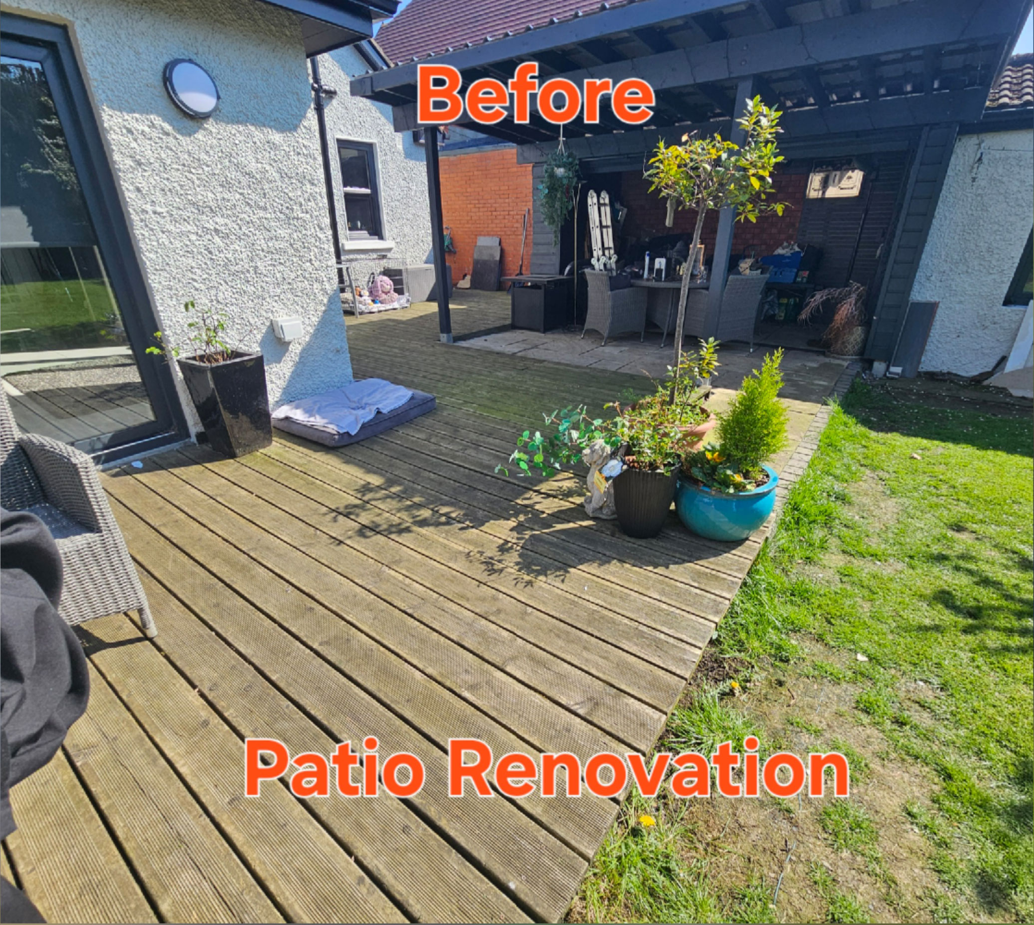 Before garden