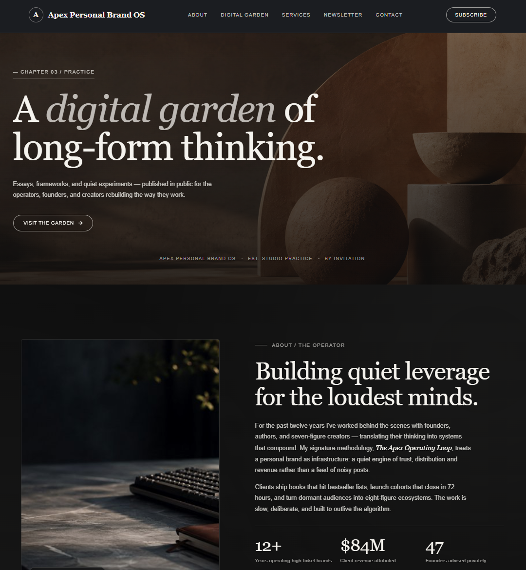 Apex Personal Brand OS