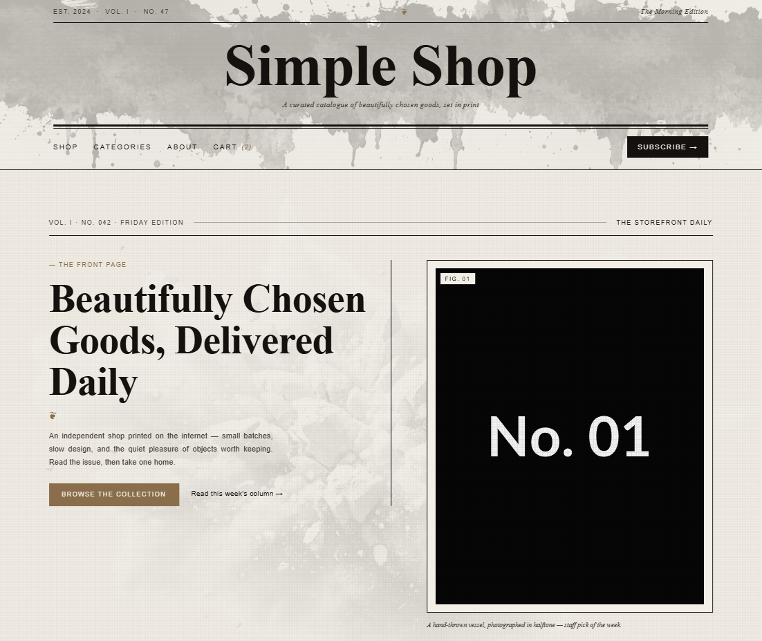 Simple Shop